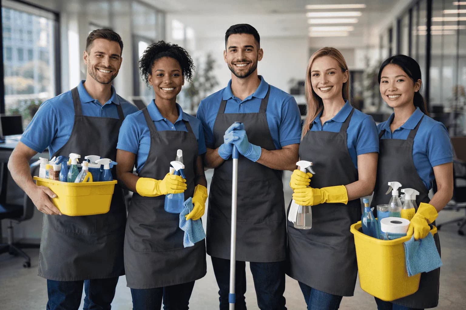 Nivara Cleaning team