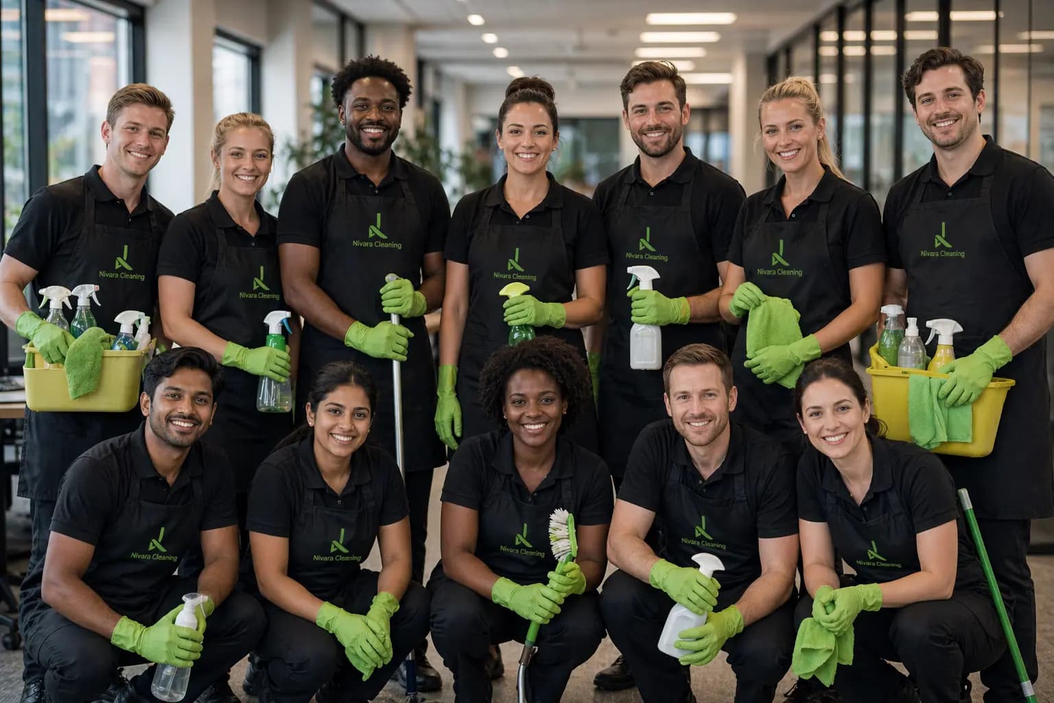 Nivara Cleaning team
