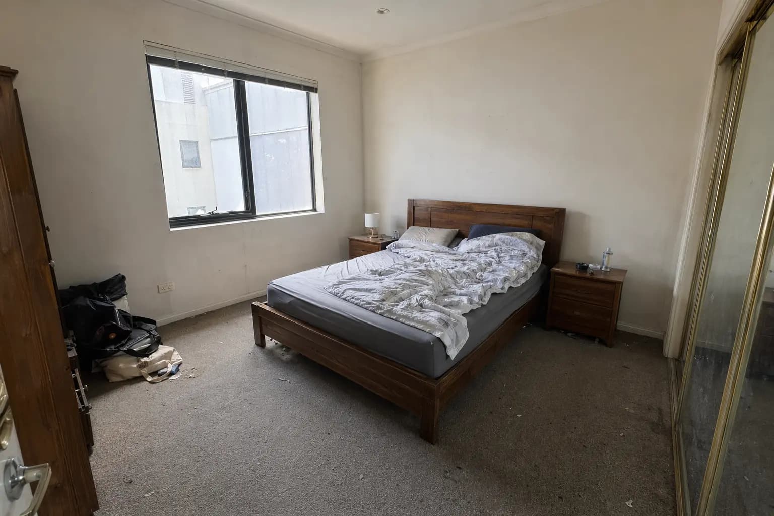 Bedroom Transformation before